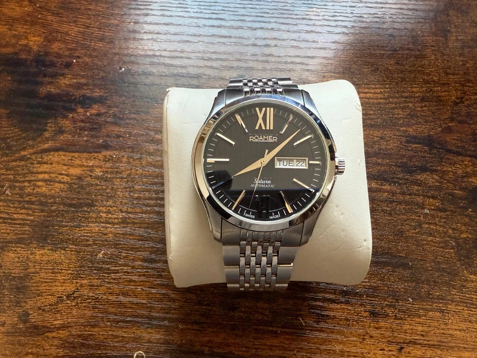 Reloj Automático Roamer of Switzerland Saturn Hecho en Suiza - ETA 2836-2 Foto 4 de 4