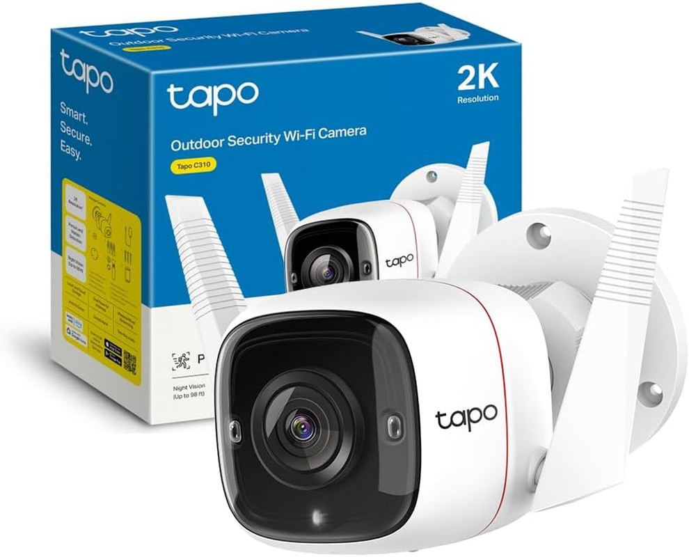Tapo C310 Outdoor: Sicurezza Smart 2K Compatibile Alexa e Google - 1