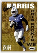 Deonte Harris 2019 SAGE HIT Assumption Greyhounds #103