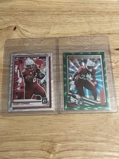 Panini James Conner Trey Benson Arizona Cardinals Prizm Serial NFL Card Lot (2)