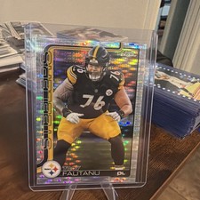 2025 TOPPS CHROME PULSAR REFRACTOR #256 TROY FAUTANU STEELERS