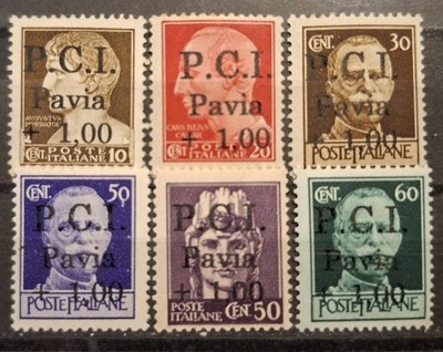 LOCAL ISSUES P.C.I. (PERHAPS COMMUNIST PARTY?) CLN C.L.N PAVIA RARE SEE...