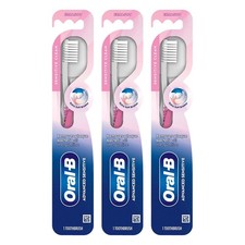 Oral-B Sensi-Soft Toothbrush, Extra Soft Bristle, Assorted Colors 3 CT