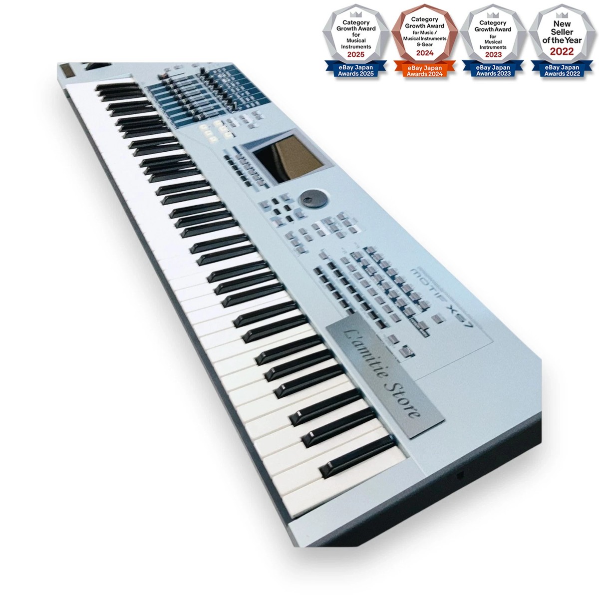 YAMAHA MOTIF XS7 シンセサイザー ハードケース付き Yamaha Motif XS7 Keyboard Synthesizer for sale online | eBay