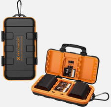 NEW Camera Battery SD Card Holder Water-resistant  Anti-shock Case US