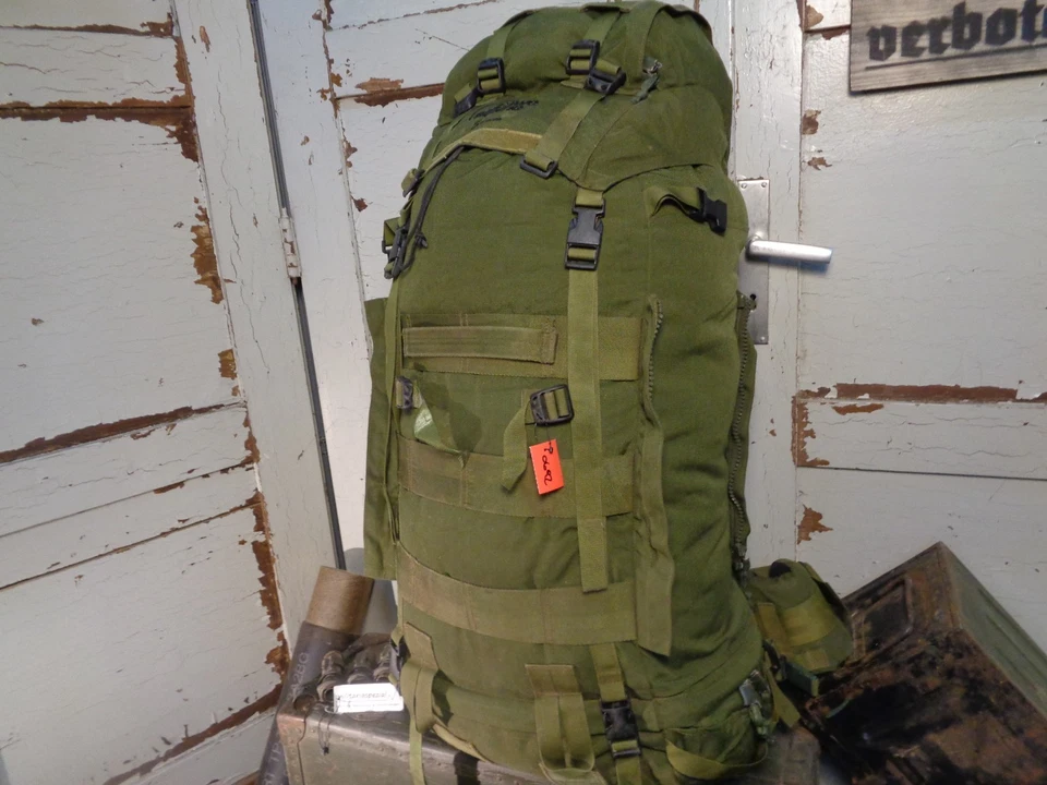 Orig. NL Armee Lowe Alpine Saracen Einsatzrucksack 130l oliv SELTEN gebr.*692 - Bild 3 von 4