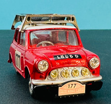 1:43 CORGI TOYS 339 BMC Morris MINI Cooper S Rallye Montecarlo 1967 Regno Unito ORIGINALE