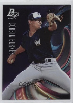 2018 Bowman Platinum Top Prospects Purple 211/250 Corbin Burnes #TOP-88 xb4