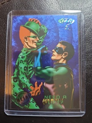 Need a Lift? - 1995 Fleer Metal Batman Forever #79