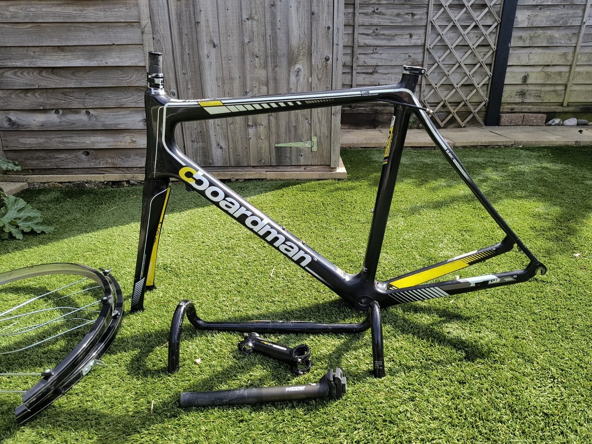 Chris Boardman Full Carbon Road Bike Frameset And 58cm Racing