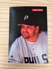 1993 Phillies Medford #21 John Kruk - PHILADELPHIA / RARE & VINTAGE !