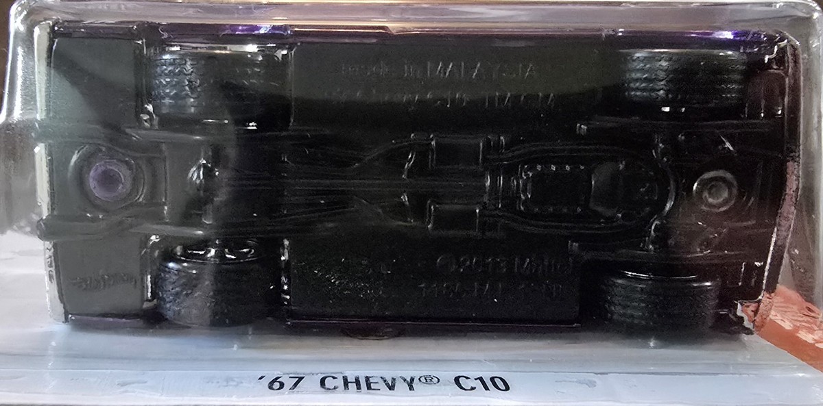 Hot Wheels 2017 Super Treasure Hunt '67 Chevy C10 Purple Factory