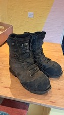 Stein Defender Chainsaw Boots, Well Used, Good For Cheap Entry Level Work