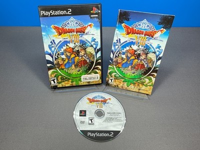 PS2 PLAYSTATION 2 DRAGON QUEST VIII 8 JOURNEY CURSED KING GAME USA NTSC NO DEMO