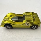 New ListingVintage Hot Wheels Redlines Chaparral 2G 1:64 Car Redline Wheels 1968 Gold