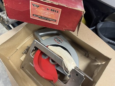 Vintage Miller Falls Kreissäge 8811 für 888 Dyno-Mite Power Unit