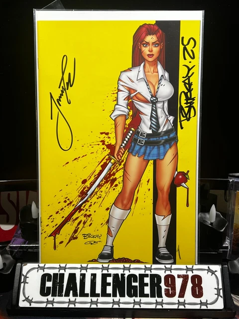 I MAKE BOYS CRY #1 Bill McKay DOUBLE SIGNED VIRGIN w/ COA - Tyndall