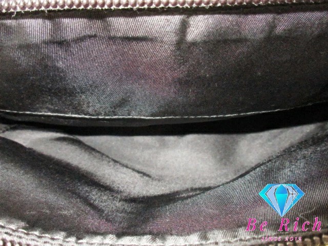 PRADA Shoulder Bag Pocono Black Nylon Logo Bag Shoulder Crossbody Men Women Used thumbnail 2