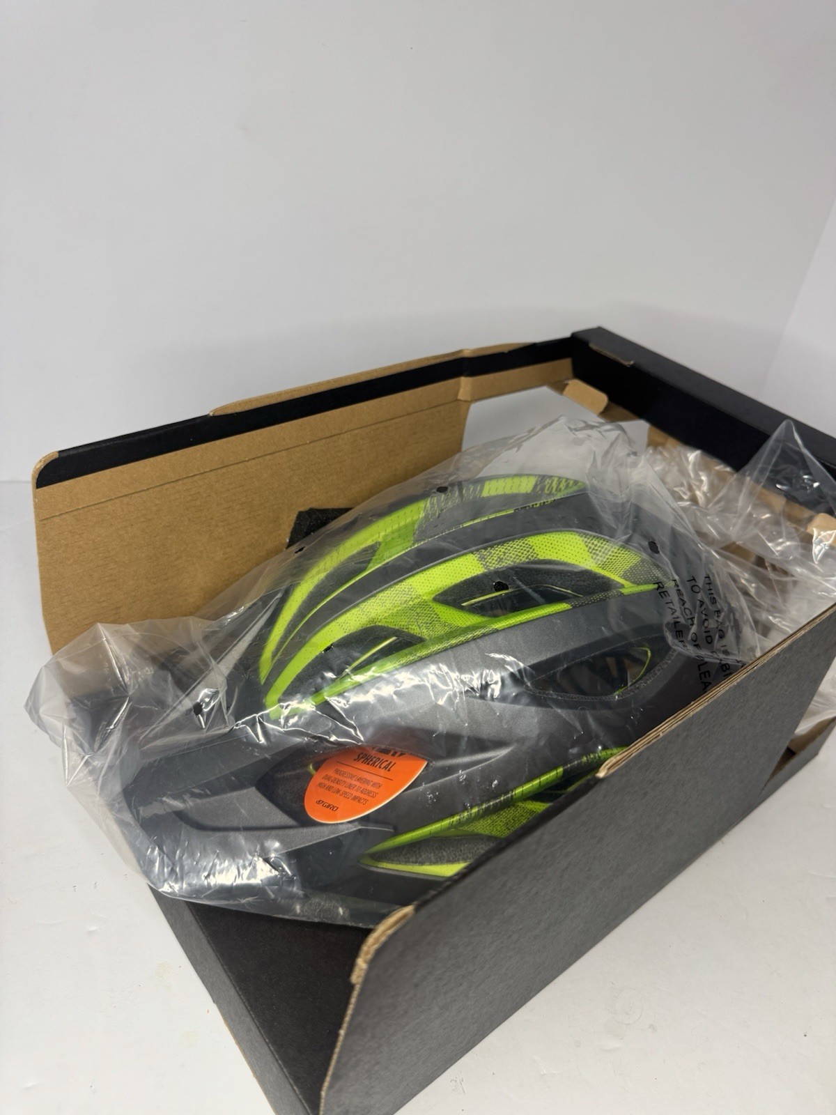 Helmet, Matte Metallic Black/ano Lime, Small
