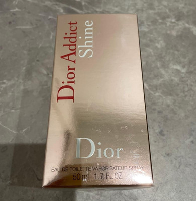 Christian Dior Addict Shine Eau de Toilette 50 ml 1.7 oz Spray Perfume with Box