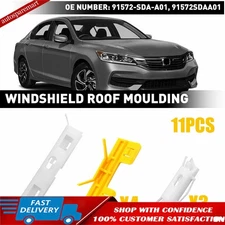 Windshield Roof Molding Retainer for Acura 2004-2009 TL 2004-2008 TSX Set Repair