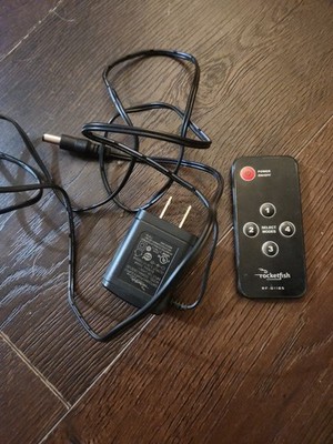 Rocketfish RF-G1185 RF-01165 4-Port HDMI Switch Remote Control & Power Supply AC