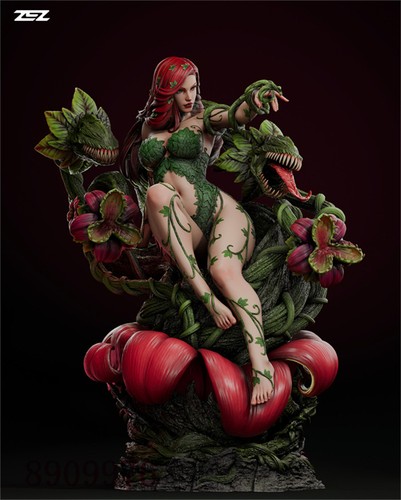 Poison Ivy 3D Printing Figure Unpainted Model Sculpture GK Blank Kit New - Picture 5 of 19