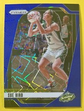 Sue Bird 2024 Panini Prizm WNBA BLUE VELOCITY PRIZM Card #112 SEATTLE STORM