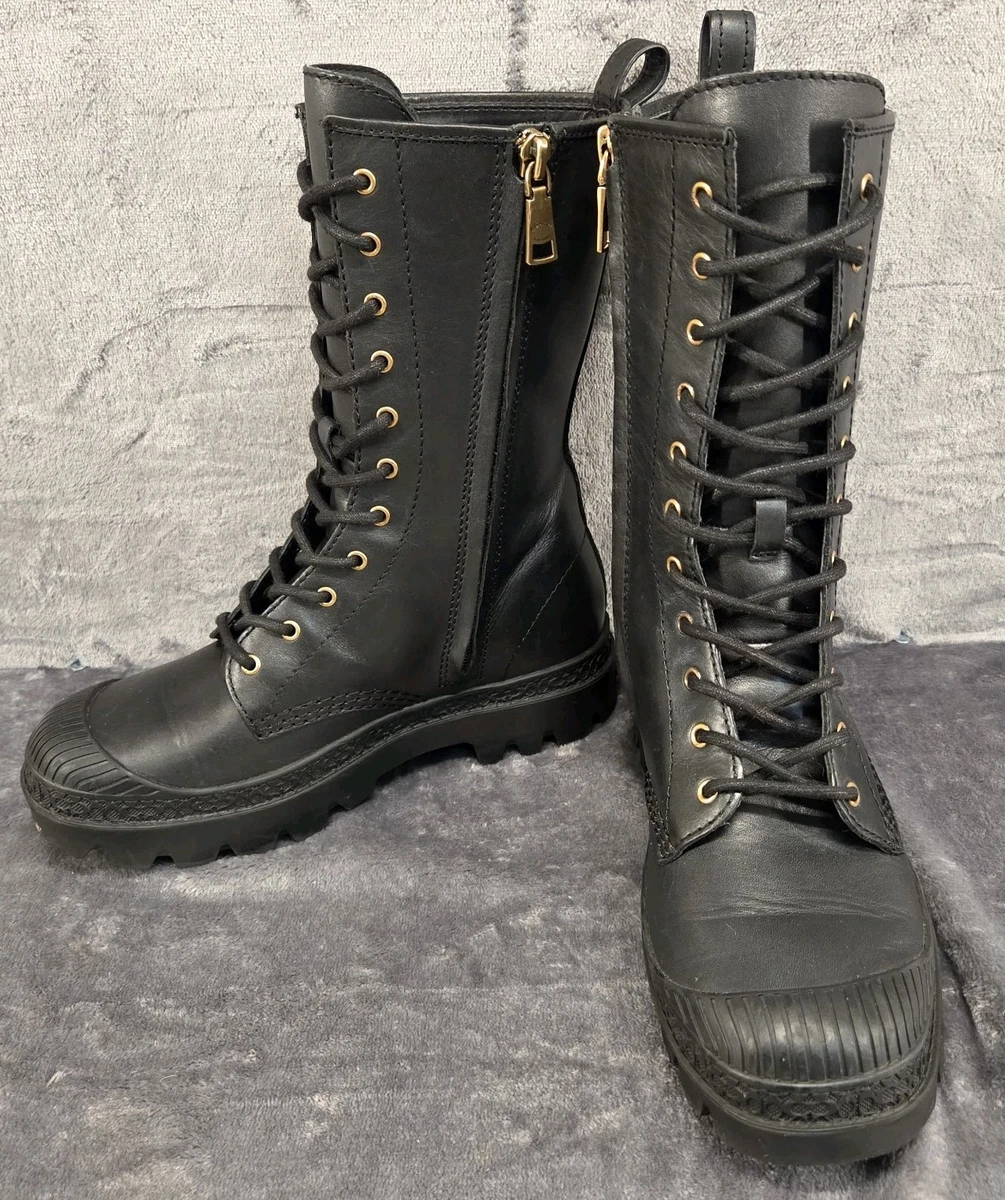 Coach Low (1-1.9 in) Heel Height Combat Boots for Women for  display picture 2