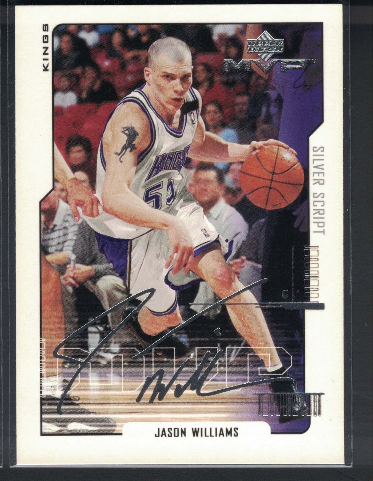 2000-01 Upper Deck MVP - Jason Williams #148 Silver Script Kings