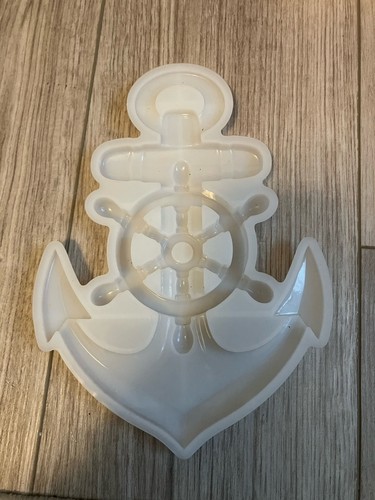 Anchor Nautical Silicone Resin Mold Marine Sailor approx 9x6 inches