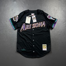 100% Authentic Randy Johnson Mitchell Ness 2001 Diamondbacks Jersey Size 44 L