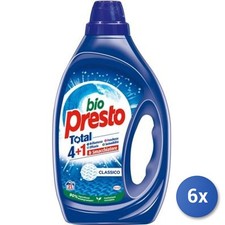 6X Ensemble Bio Presto Lave-Linge 21 Liquide Classique
