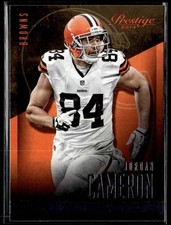 2014 PRESTIGE JORDAN CAMERON #42 CLEVELAND BROWNS 3126