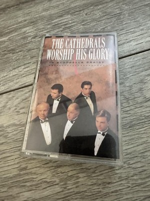 Vintage Cathedrals Worship His Glory Cassette Tape 1993 Acappella Gospel Quartet
