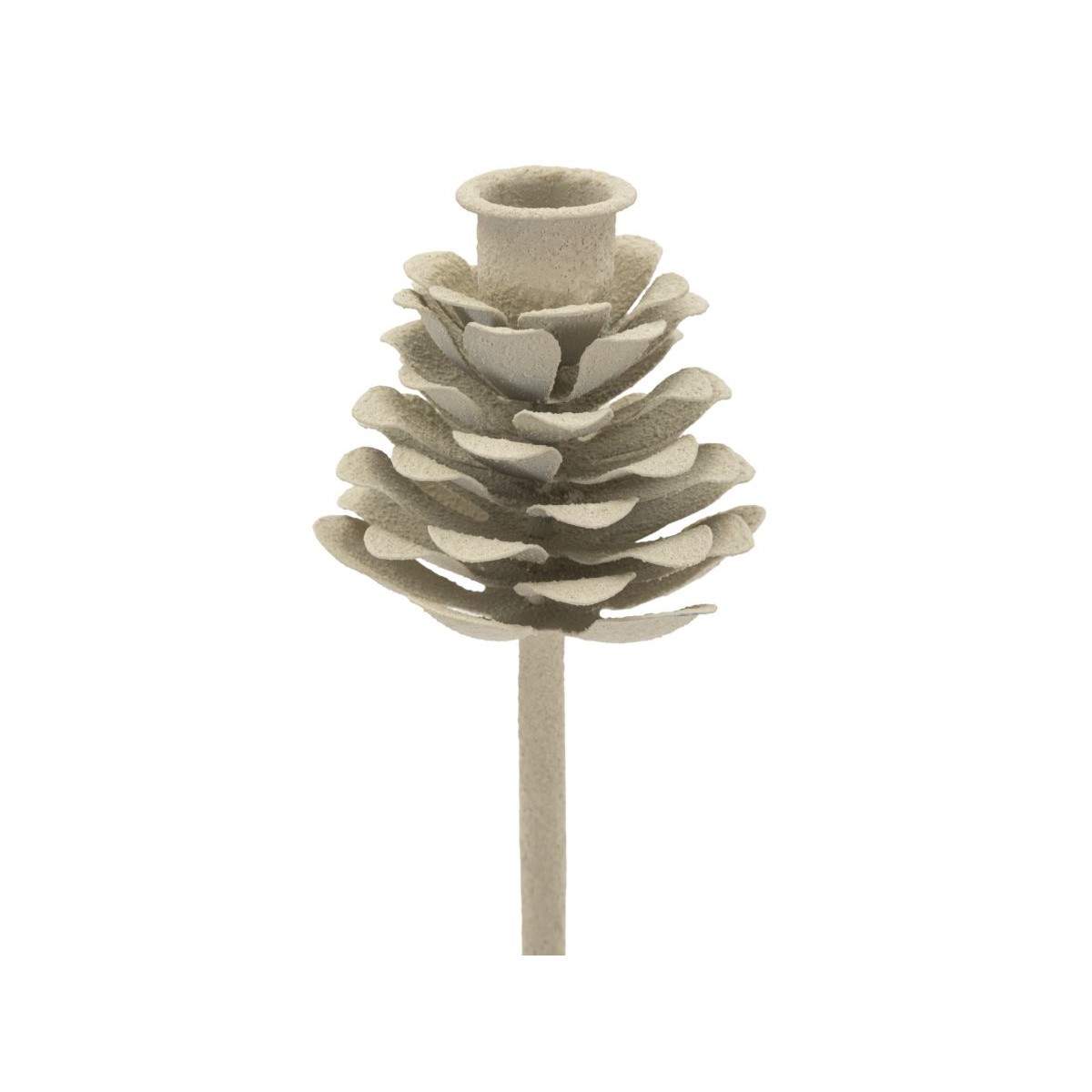 Chandelier en métal Pigna crème 33cm déco table de mariage - 4