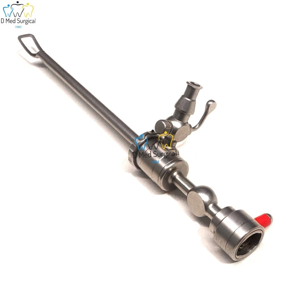 Funda endoscopio 30° para cirugía de levantamiento de cejas 4 mm x 17,5 cm con orificio de visión ascendente Foto 4 de 4