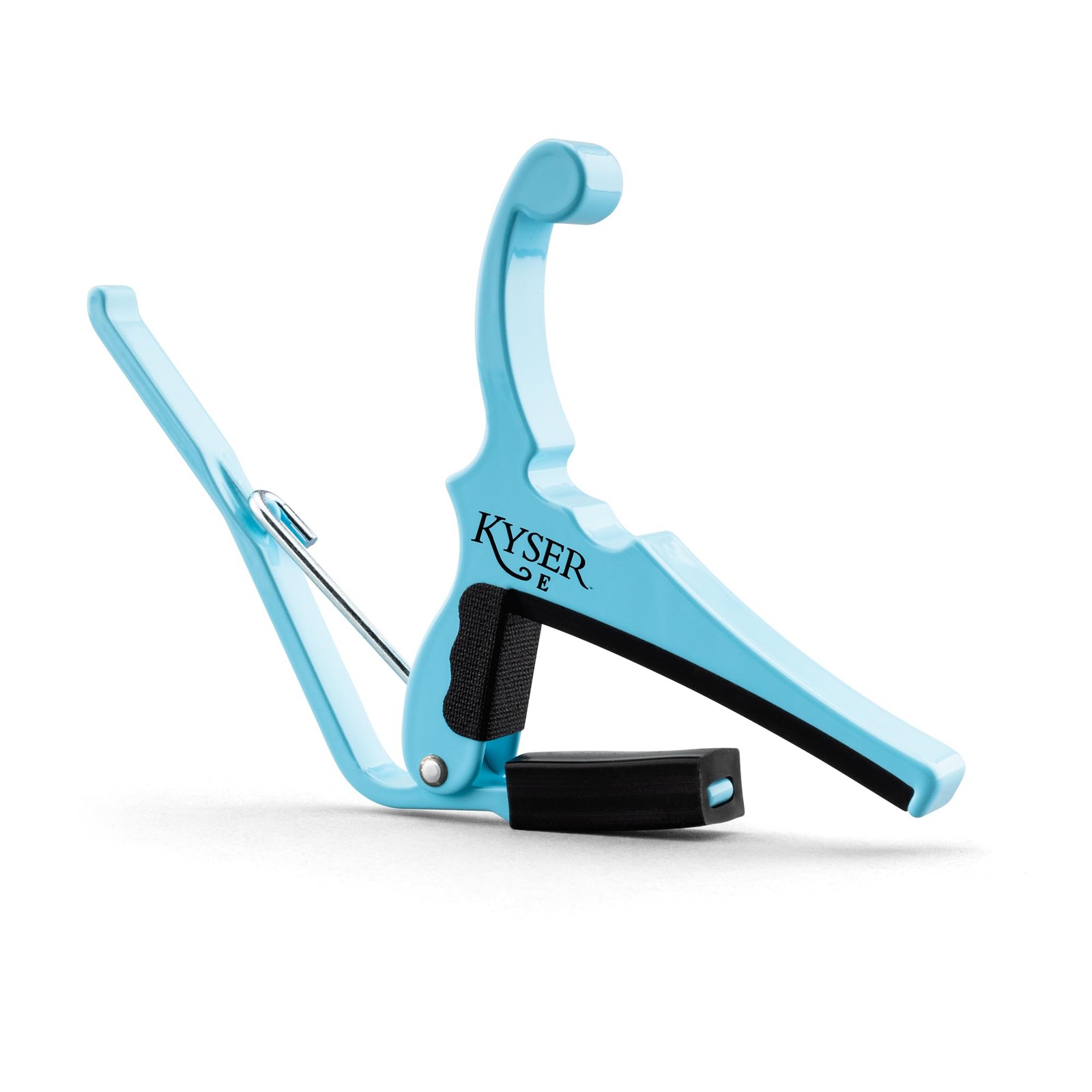 Kyser 6 String Fender Daphne Blue Electric Guitar Capo
