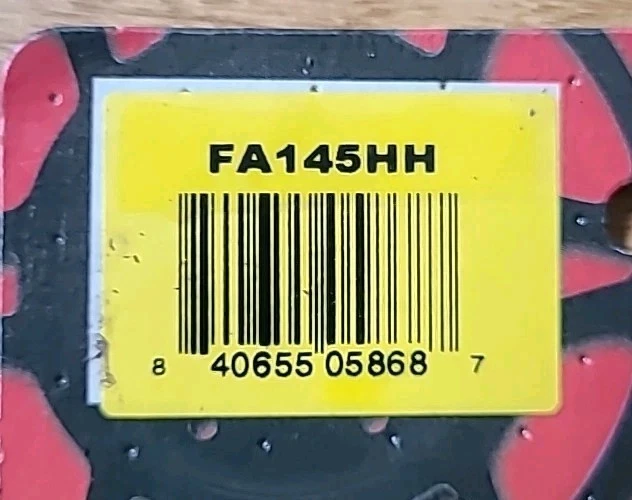 Front Brake Pads Suzuki GSXR Yamaha TZ FZR EBC FA145HH Sintered - Image 2 of 4