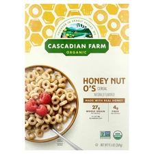 Organic Honey Nut O's Cereal, 9.5 oz (269 g)