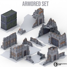 11th Edition Foldable Terrain - Armoured Set