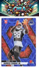 2025 Panini Mosaic #384 Harold Fannin Jr. Blue Scope