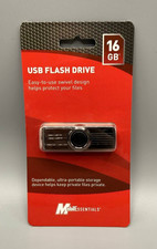 Mobile Essentials 16GB USB Flash Drive — Portable Storage, USB 2.0 - New