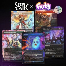 MTG Secret Lair x Furby: The Gathering Confetti Foil NEU