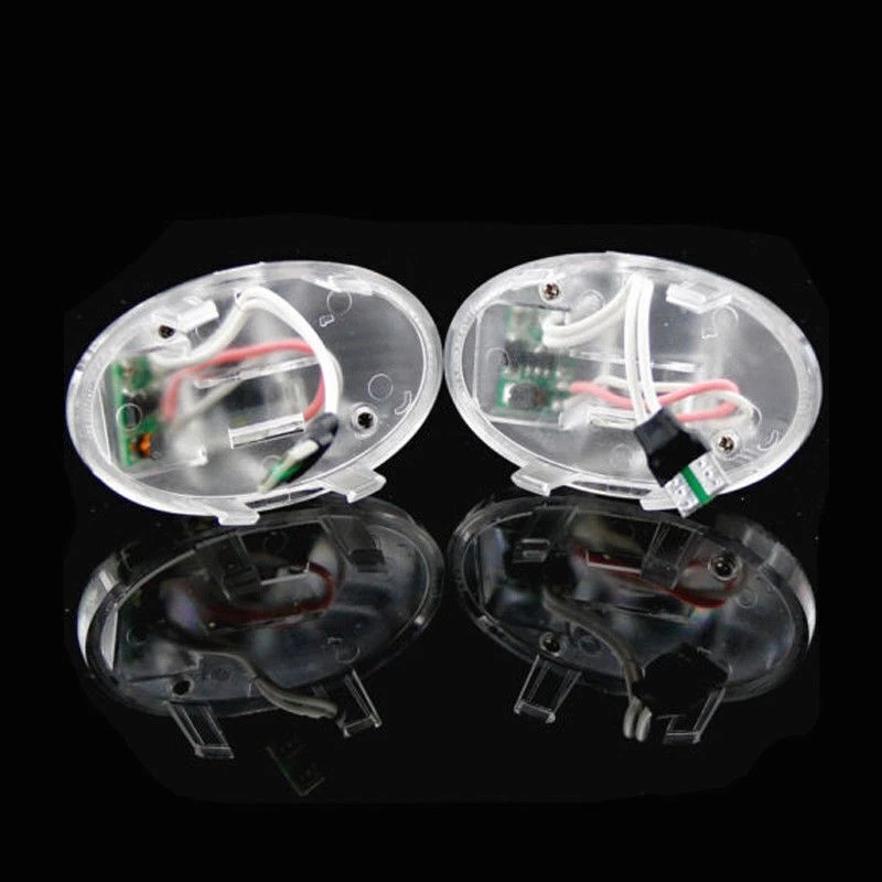 2X LED porta de carro projetor sombra fantasma luzes de poça HD para Mazda RX-8 CX-9 - Imagem 3 de 4