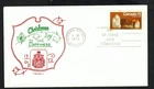 Canada #609, 1972 15¢ Candles on Artopages cachet FDC, VF