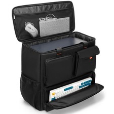PC Desktop Carrying Case with ATX/M-ATX mainframe chassis, with Multiple Stor...