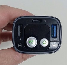 Lihan Bluetooth FM Transmitter Charging Hands free calling Music converter