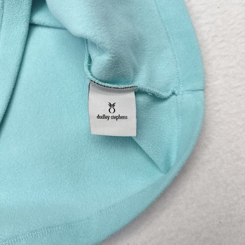 Dudley Stephens Sweater Size Small Blue Turtleneck Fleece Pullover Mock Neck - Picture 6 of 10