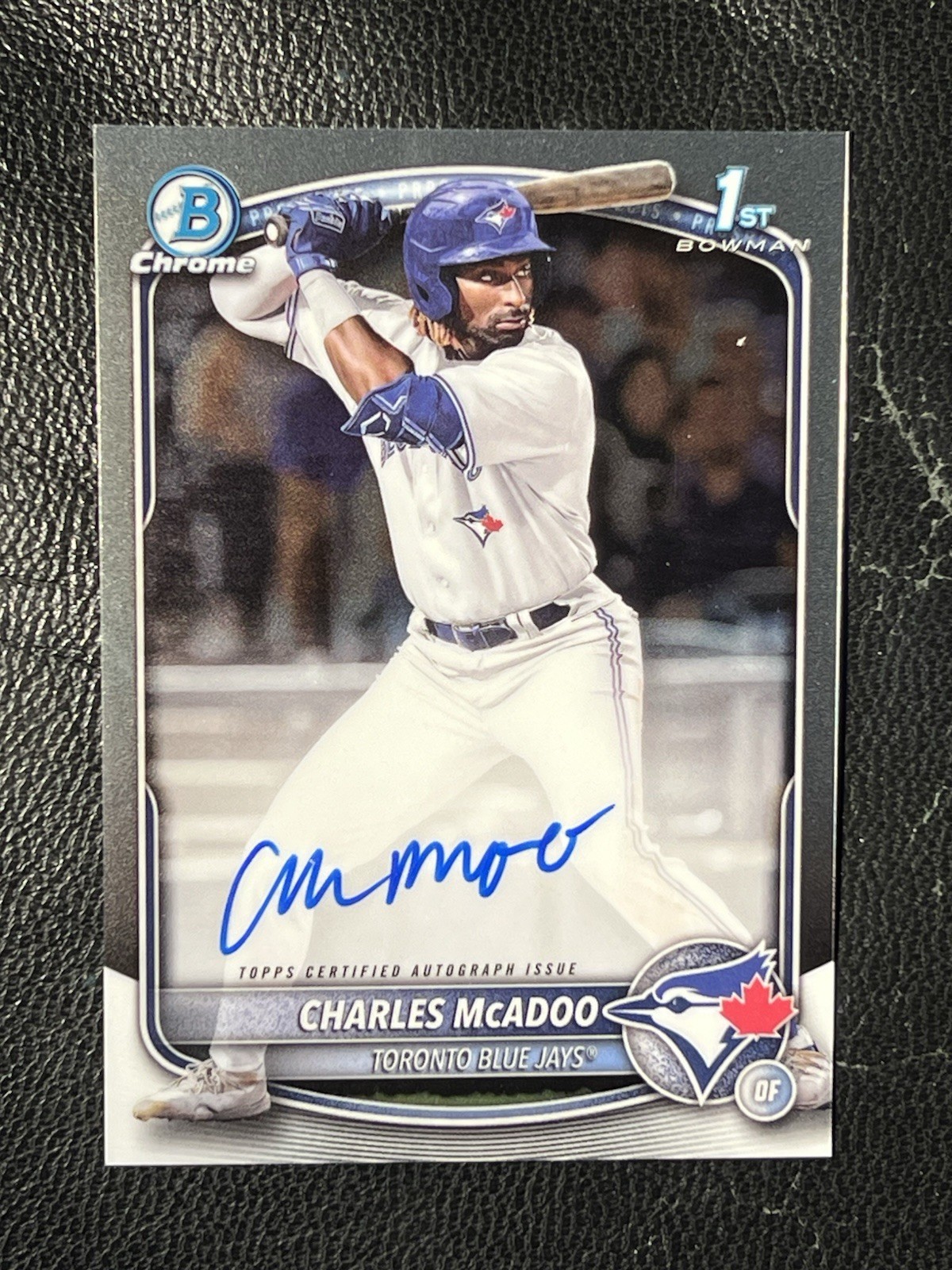 CHARLES MCADOO 2025 Bowman Chrome Auto 1st CPA-CMA